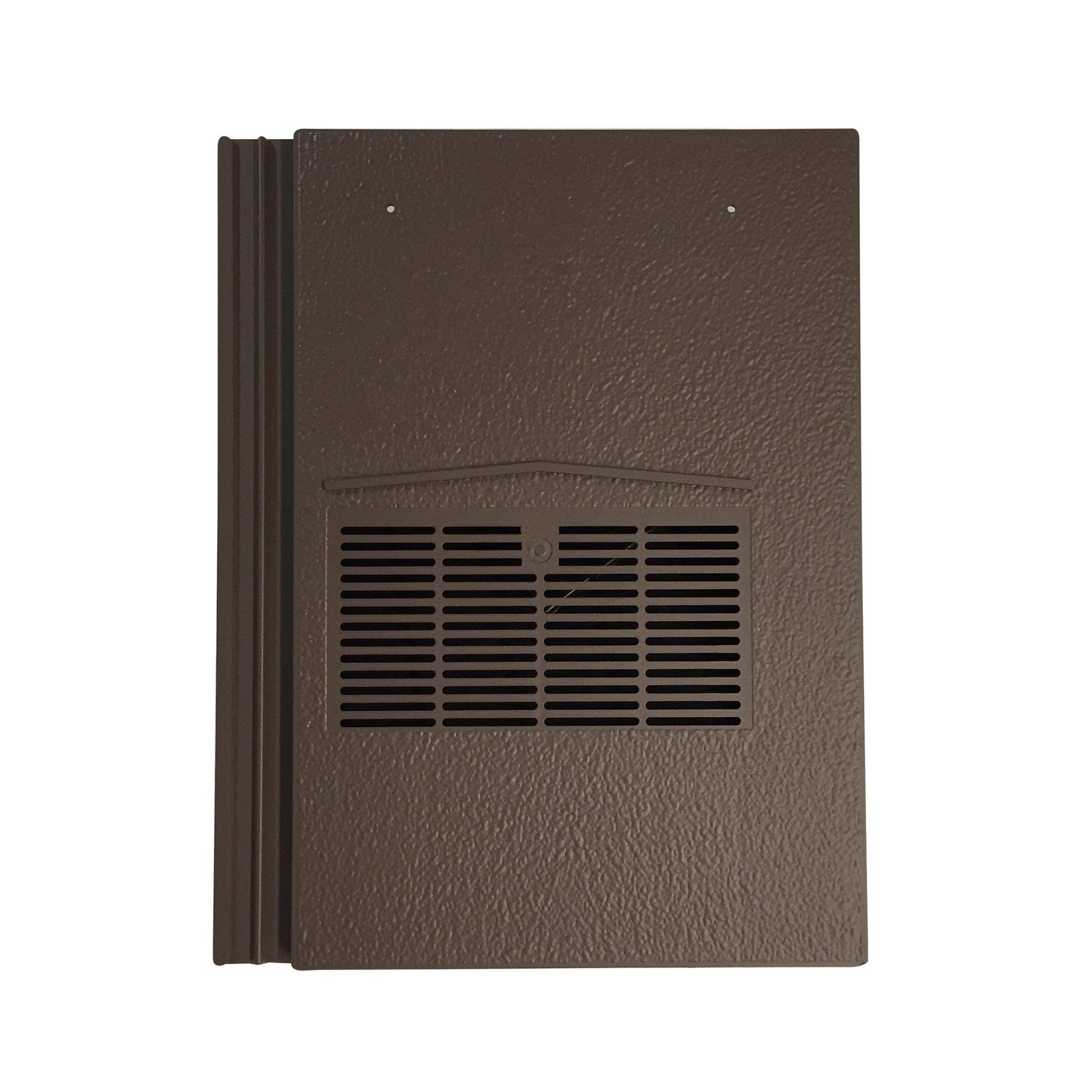 Redland Mini Stonewold Vent Tile Tudor Brown Smooth - Beddoes Products