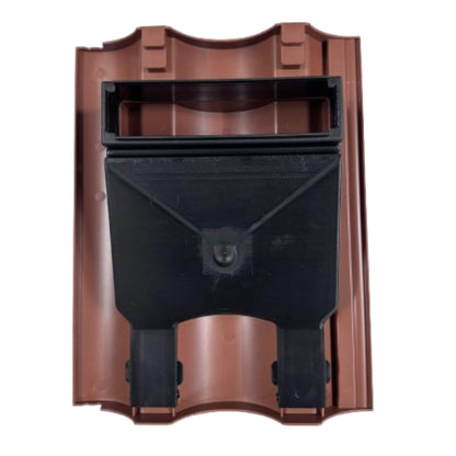 Redland Regent Vent Tile - Farmhouse Red (Back View)