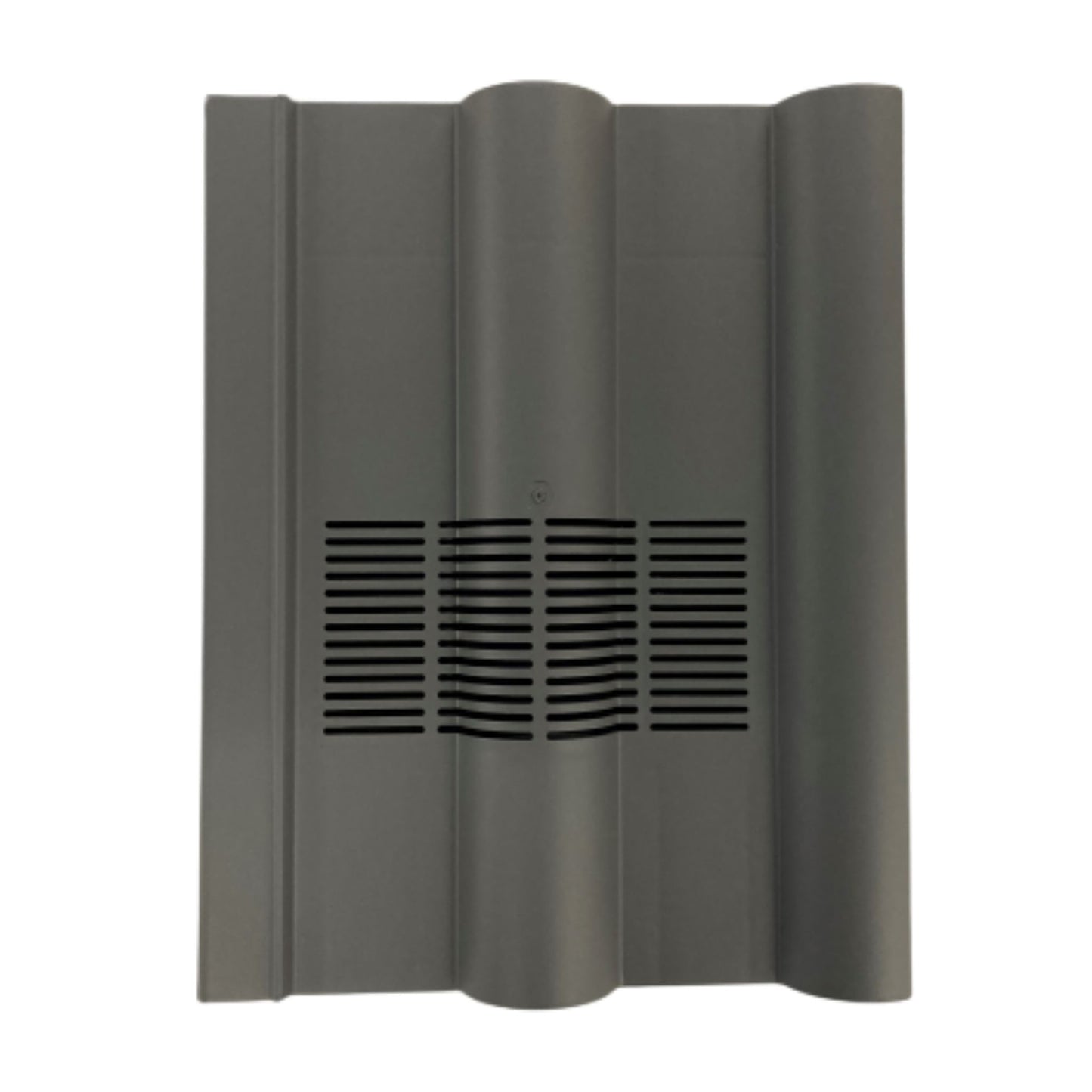 Double Roman Vent Tile Slate Grey Smooth