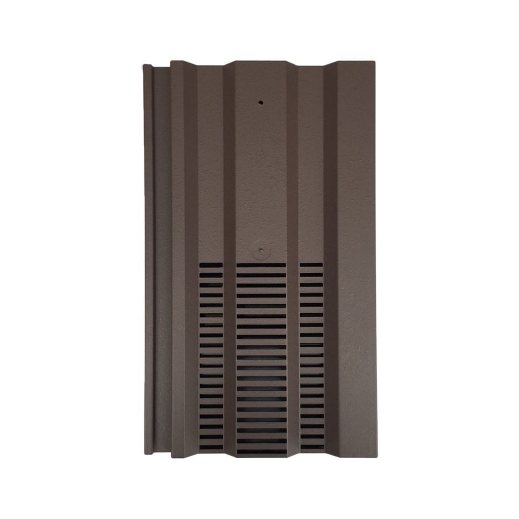 Marley Ludlow Plus Vent Tile Brown Smooth - Beddoes Products