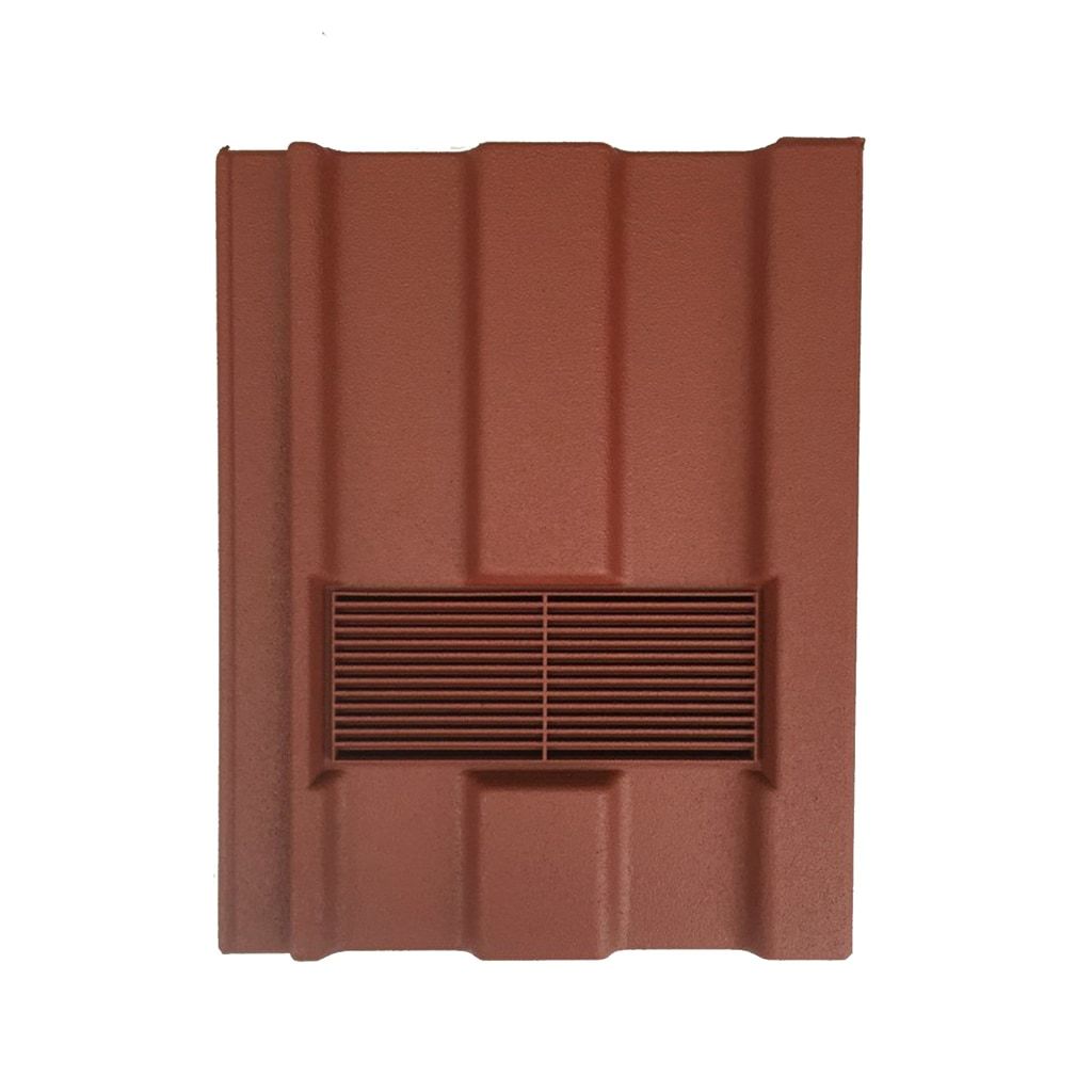 Marley Ludlow Major Vent Tile Dark Red Granular Sanded - Beddoes Products