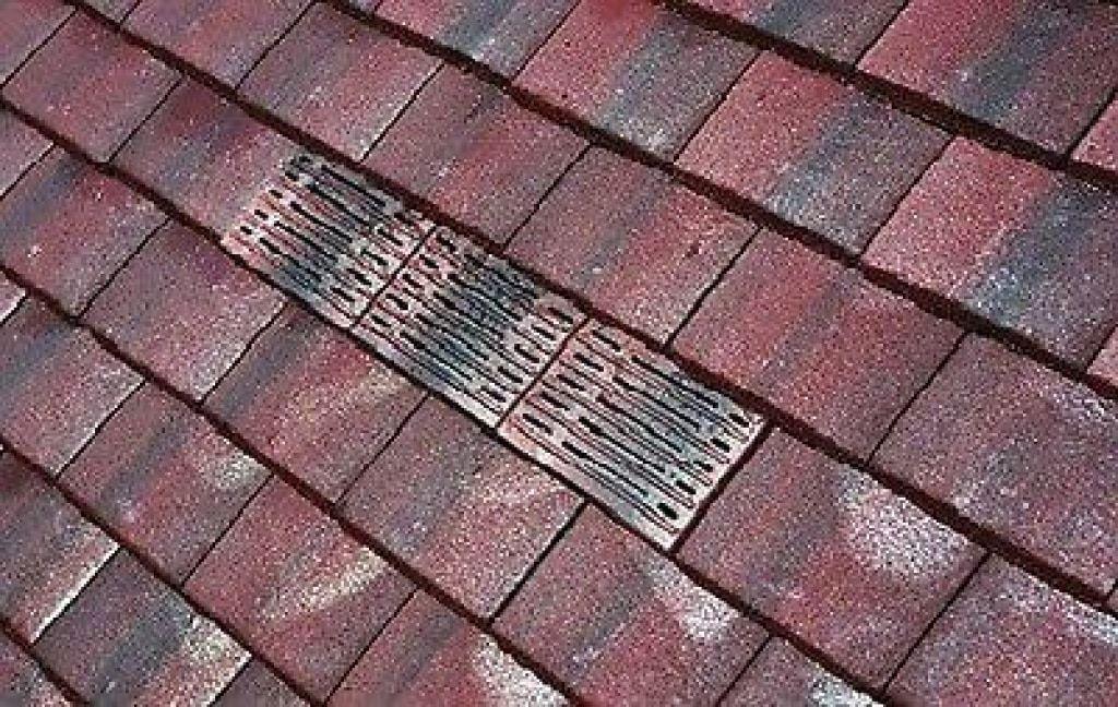 Plain Tile Vent on a Roof