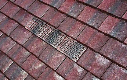 Plain Tile Vent on a Roof