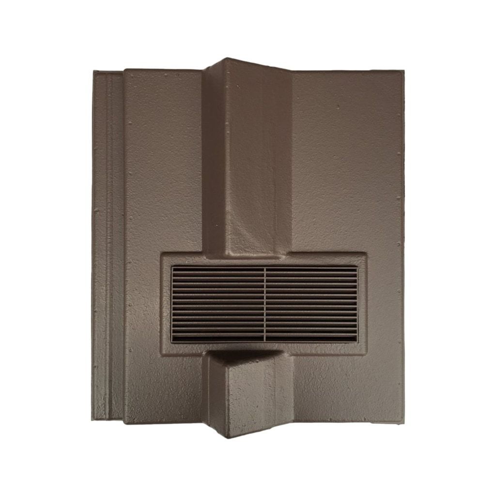 Redland Delta Vent Tile Brown Smooth