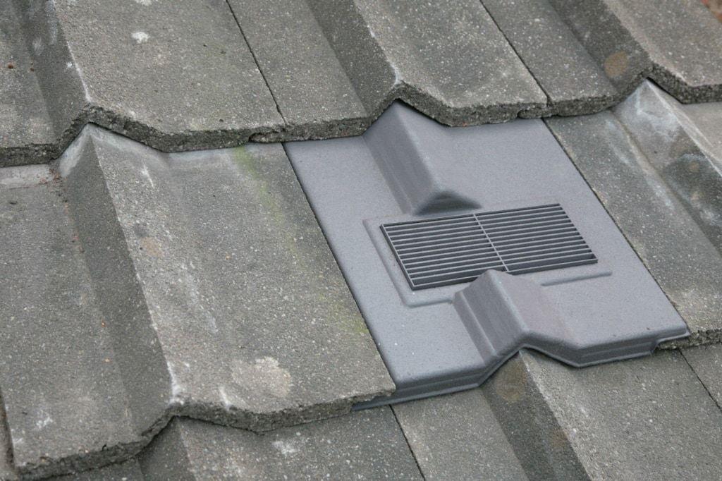 Redland Delta Vent Tile on a Roof